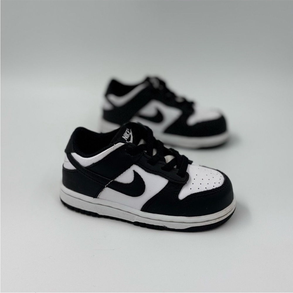 Nike Kids Black Dunk Low Sneakers 8C